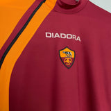 Shop 2005/06 ROMA L/S HOME SHIRT (L) DIADORA, classic football shirts, vintage football shirts & retro soccer jerseys at Cult Kits