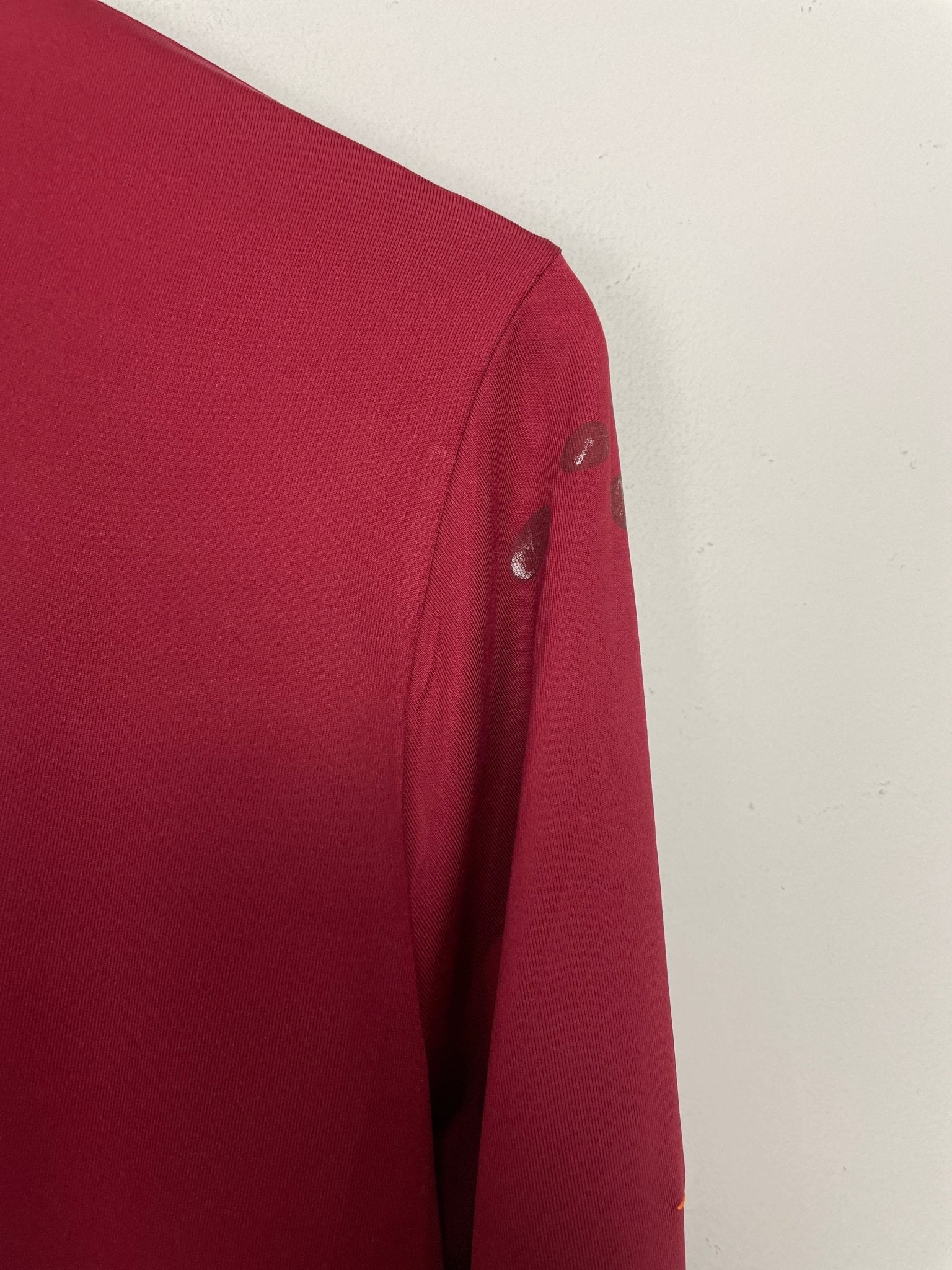 Shop 2005/06 ROMA L/S HOME SHIRT (L) DIADORA, classic football shirts, vintage football shirts & retro soccer jerseys at Cult Kits