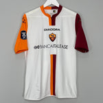 Shop 2005/06 ROMA MANCINI #30 *SQUAD SIGNED* MATCH ISSUE AWAY SHIRT (L) DIADORA, classic football shirts, vintage football shirts & retro soccer jerseys at Cult Kits