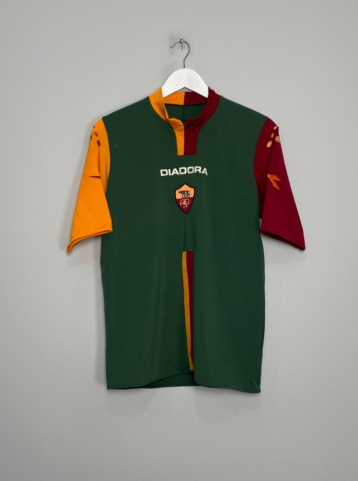 Shop 2005/06 ROMA TOTTI #10 AWAY SHIRT (L) DIADORA, classic football shirts, vintage football shirts & retro soccer jerseys at Cult Kits
