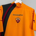 Shop 2005/06 ROMA TOTTI #10 AWAY SHIRT (L) DIADORA, classic football shirts, vintage football shirts & retro soccer jerseys at Cult Kits