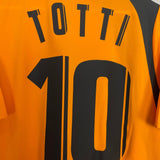 Shop 2005/06 ROMA TOTTI #10 AWAY SHIRT (L) DIADORA, classic football shirts, vintage football shirts & retro soccer jerseys at Cult Kits