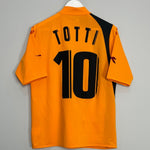Shop 2005/06 ROMA TOTTI #10 AWAY SHIRT (L) DIADORA, classic football shirts, vintage football shirts & retro soccer jerseys at Cult Kits