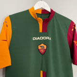 Shop 2005/06 ROMA TOTTI #10 AWAY SHIRT (L) DIADORA, classic football shirts, vintage football shirts & retro soccer jerseys at Cult Kits