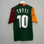 Shop 2005/06 ROMA TOTTI #10 AWAY SHIRT (L) DIADORA, classic football shirts, vintage football shirts & retro soccer jerseys at Cult Kits
