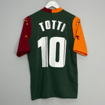 Shop 2005/06 ROMA TOTTI #10 AWAY SHIRT (M) DIADORA, classic football shirts, vintage football shirts & retro soccer jerseys at Cult Kits