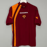 Shop 2005/06 ROMA TOTTI #10 HOME SHIRT (M) DIADORA, classic football shirts, vintage football shirts & retro soccer jerseys at Cult Kits