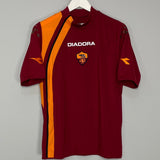 Shop 2005/06 ROMA TOTTI #10 HOME SHIRT (M) DIADORA, classic football shirts, vintage football shirts & retro soccer jerseys at Cult Kits