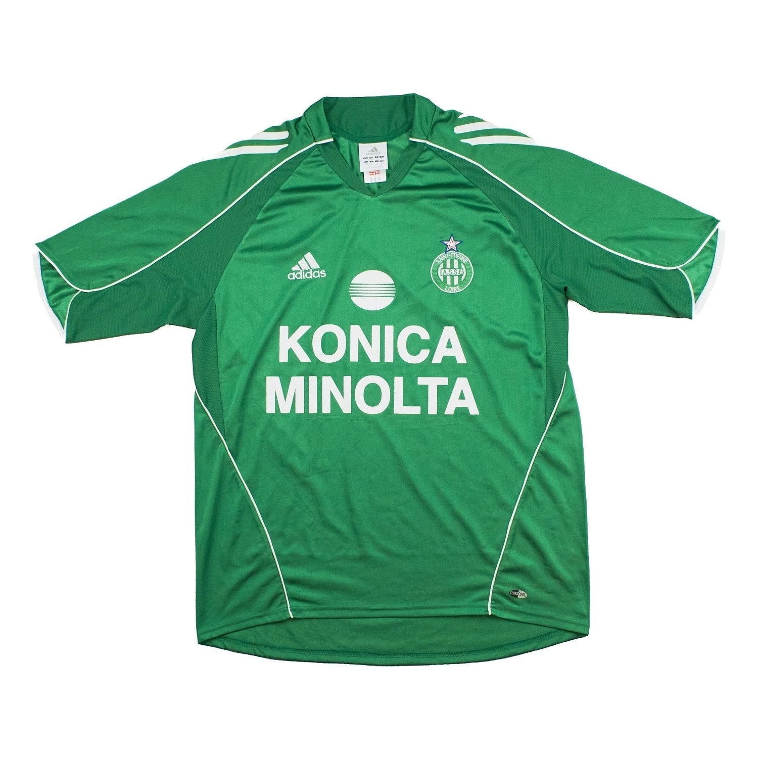 Buy 2005/06 Saint-Etienne Home Shirt (M) Adidas ~ Free worldwide shipping ~ Authentic Vintage Football Shirts from Cult Kits