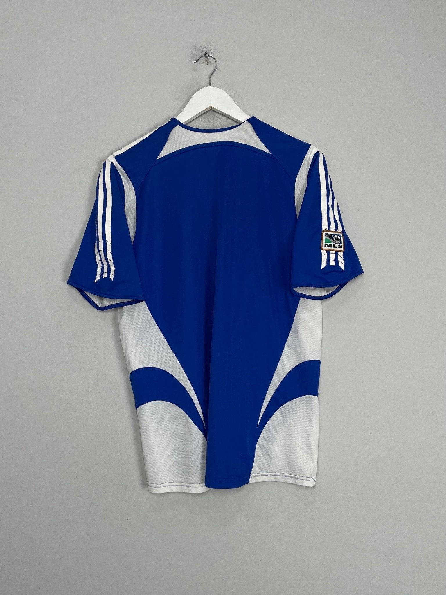 Shop 2005/06 SAN JOSE EARTHQUAKES HOME SHIRT (M) ADIDAS, classic football shirts, vintage football shirts & retro soccer jerseys at Cult Kits