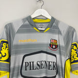 Shop 2005/06 SC BARCELONA AWAY SHIRT (L) MARATHON, classic football shirts, vintage football shirts & retro soccer jerseys at Cult Kits