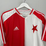 Shop 2005/06 SLAVIA PRAGUE HOME SHIRT (L) ADIDAS, classic football shirts, vintage football shirts & retro soccer jerseys at Cult Kits