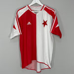 Shop 2005/06 SLAVIA PRAGUE HOME SHIRT (L) ADIDAS, classic football shirts, vintage football shirts & retro soccer jerseys at Cult Kits