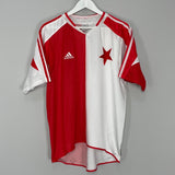 Shop 2005/06 SLAVIA PRAGUE HOME SHIRT (L) ADIDAS, classic football shirts, vintage football shirts & retro soccer jerseys at Cult Kits