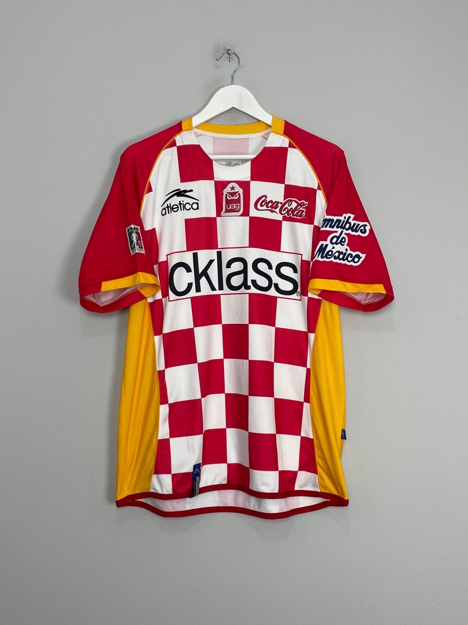 Shop 2005/06 TECOS HOME SHIRT (L) ATLETICA, classic football shirts, vintage football shirts & retro soccer jerseys at Cult Kits