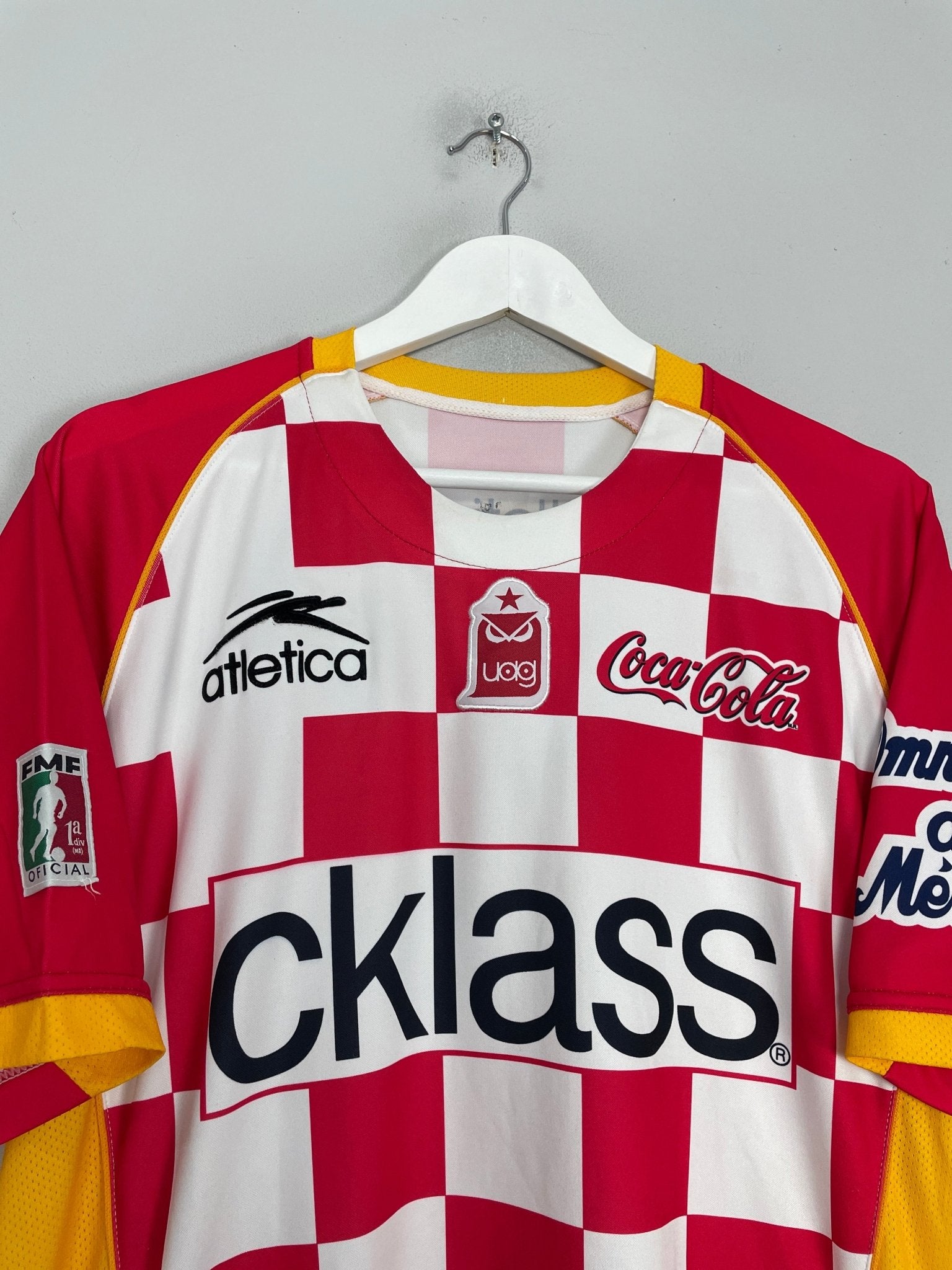 Shop 2005/06 TECOS HOME SHIRT (L) ATLETICA, classic football shirts, vintage football shirts & retro soccer jerseys at Cult Kits