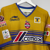 Shop 2005/06 TIGRES HOME SHIRT (XXL) ATLETICA, classic football shirts, vintage football shirts & retro soccer jerseys at Cult Kits