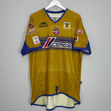 Shop 2005/06 TIGRES HOME SHIRT (XXL) ATLETICA, classic football shirts, vintage football shirts & retro soccer jerseys at Cult Kits