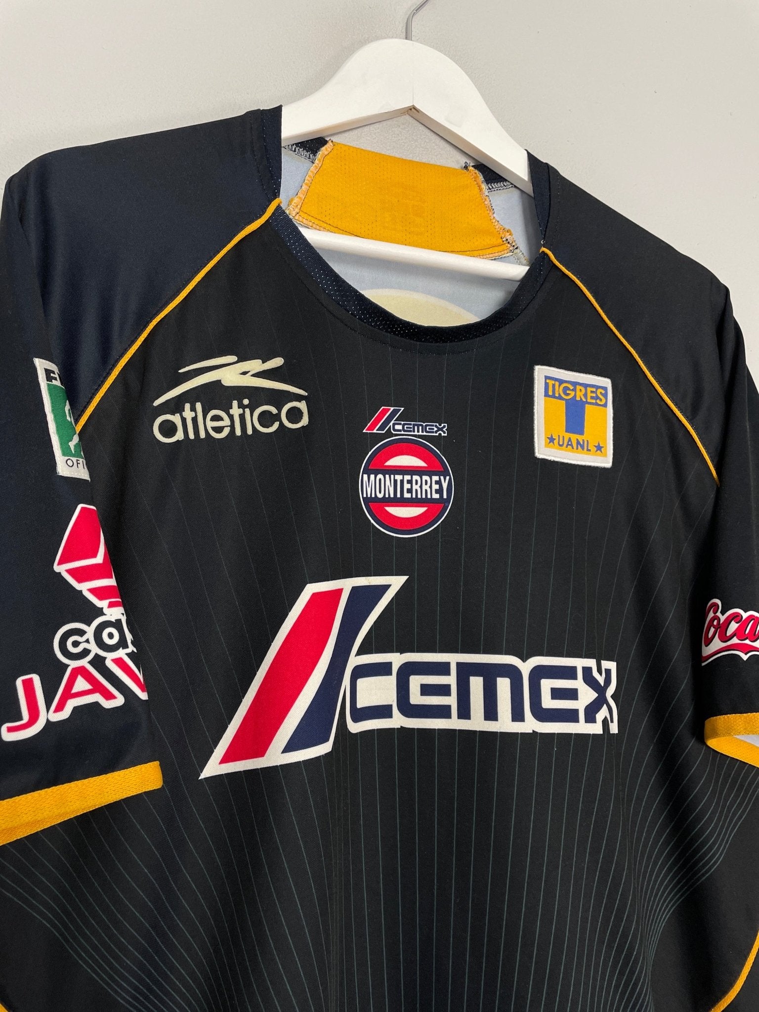 Shop 2005/06 TIGRES THIRD SHIRT (M) ATLETICA, classic football shirts, vintage football shirts & retro soccer jerseys at Cult Kits