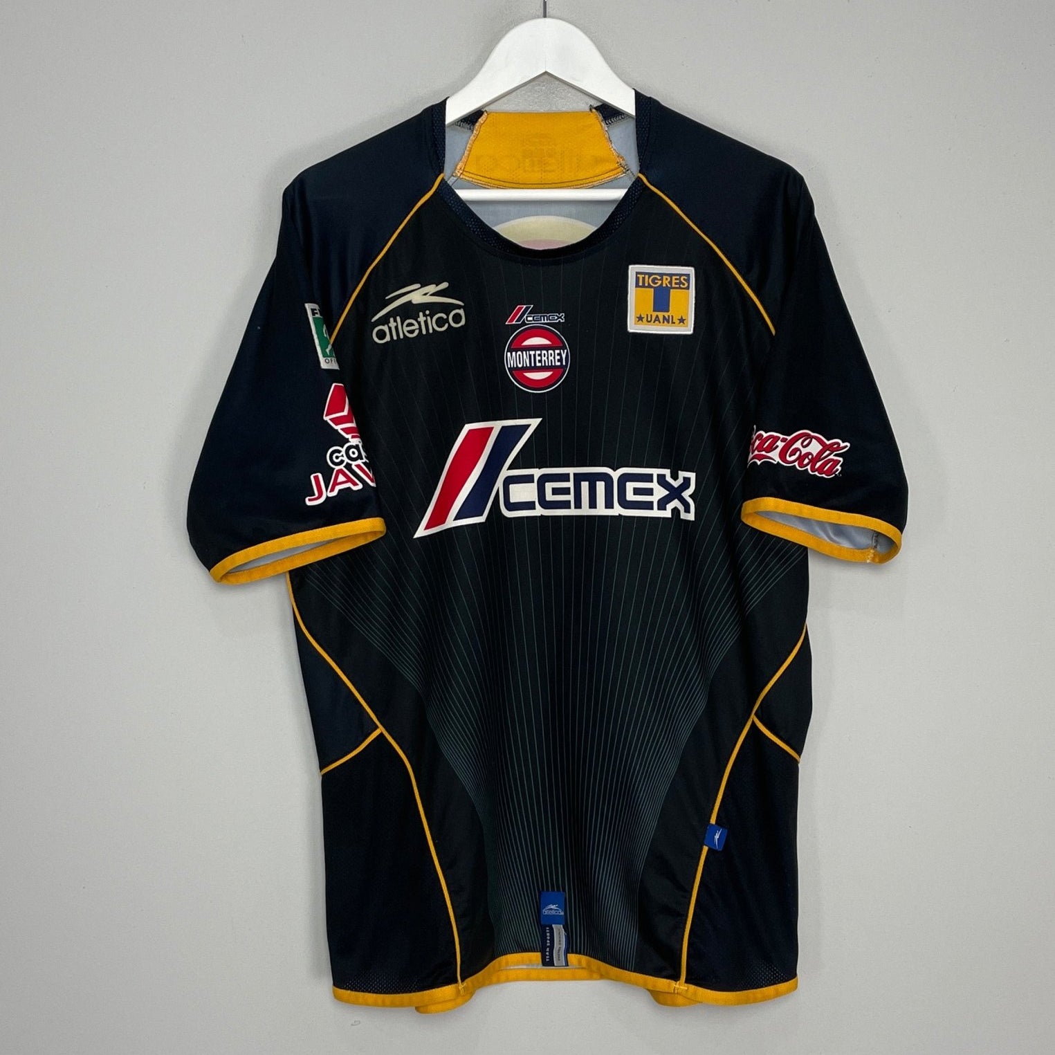 Shop 2005/06 TIGRES THIRD SHIRT (M) ATLETICA, classic football shirts, vintage football shirts & retro soccer jerseys at Cult Kits