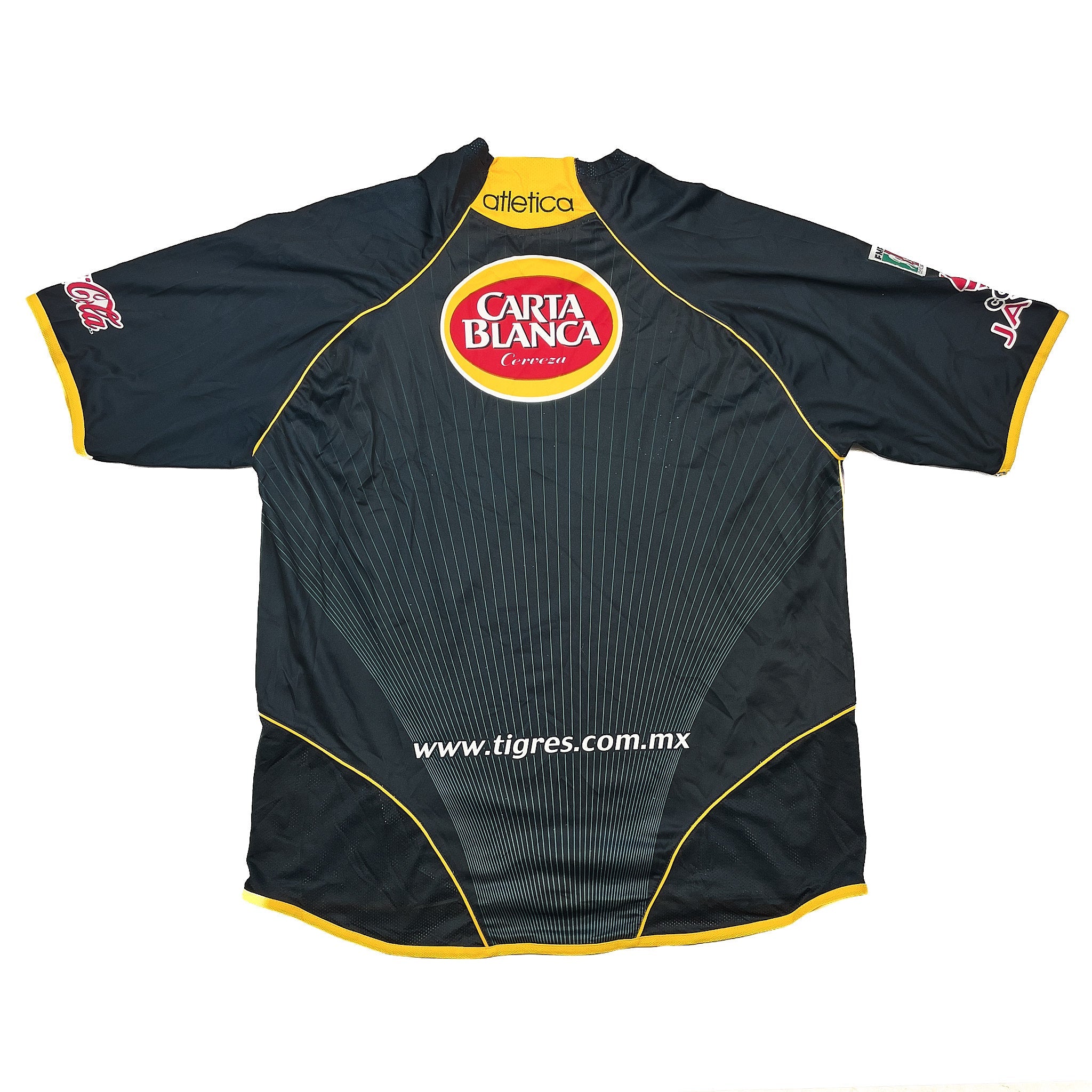 Buy 2005/06 Tigres Third Shirt (XL) Atletica ~ Free worldwide shipping available ~ Authentic Vintage Football Shirts from Cult Kits