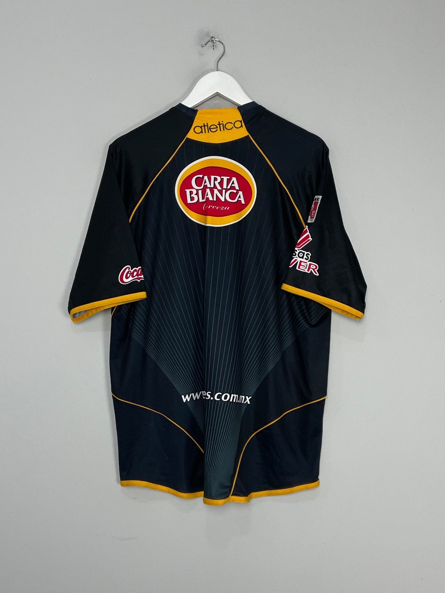 Shop 2005/06 TIGRES THIRD SHIRT (XL) ATLETICA, classic football shirts, vintage football shirts & retro soccer jerseys at Cult Kits