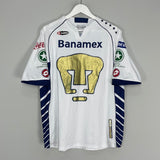 Shop 2005/06 UNAM PUMAS HOME SHIRT (M) LOTTO, classic football shirts, vintage football shirts & retro soccer jerseys at Cult Kits