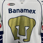 Shop 2005/06 UNAM PUMAS HOME SHIRT (M) LOTTO, classic football shirts, vintage football shirts & retro soccer jerseys at Cult Kits