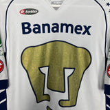 Shop 2005/06 UNAM PUMAS HOME SHIRT (M) LOTTO, classic football shirts, vintage football shirts & retro soccer jerseys at Cult Kits