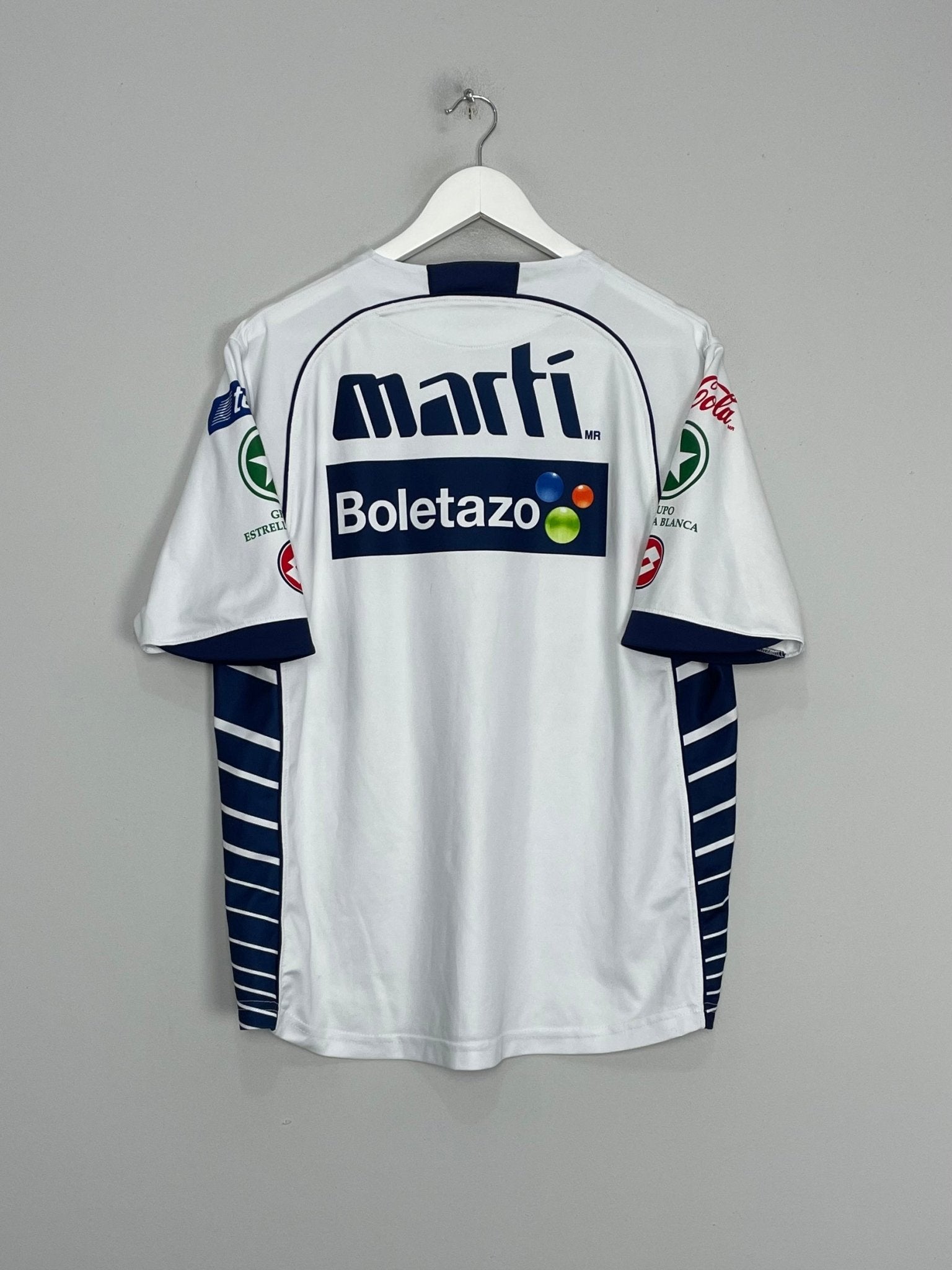 Shop 2005/06 UNAM PUMAS HOME SHIRT (M) LOTTO, classic football shirts, vintage football shirts & retro soccer jerseys at Cult Kits