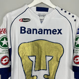 Shop 2005/06 UNAM PUMAS HOME SHIRT (M) LOTTO, classic football shirts, vintage football shirts & retro soccer jerseys at Cult Kits
