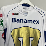 Shop 2005/06 UNAM PUMAS L/S HOME SHIRT (S) LOTTO, classic football shirts, vintage football shirts & retro soccer jerseys at Cult Kits