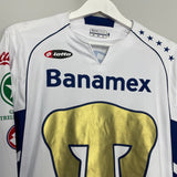 Shop 2005/06 UNAM PUMAS L/S HOME SHIRT (S) LOTTO, classic football shirts, vintage football shirts & retro soccer jerseys at Cult Kits