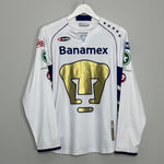 Shop 2005/06 UNAM PUMAS L/S HOME SHIRT (S) LOTTO, classic football shirts, vintage football shirts & retro soccer jerseys at Cult Kits