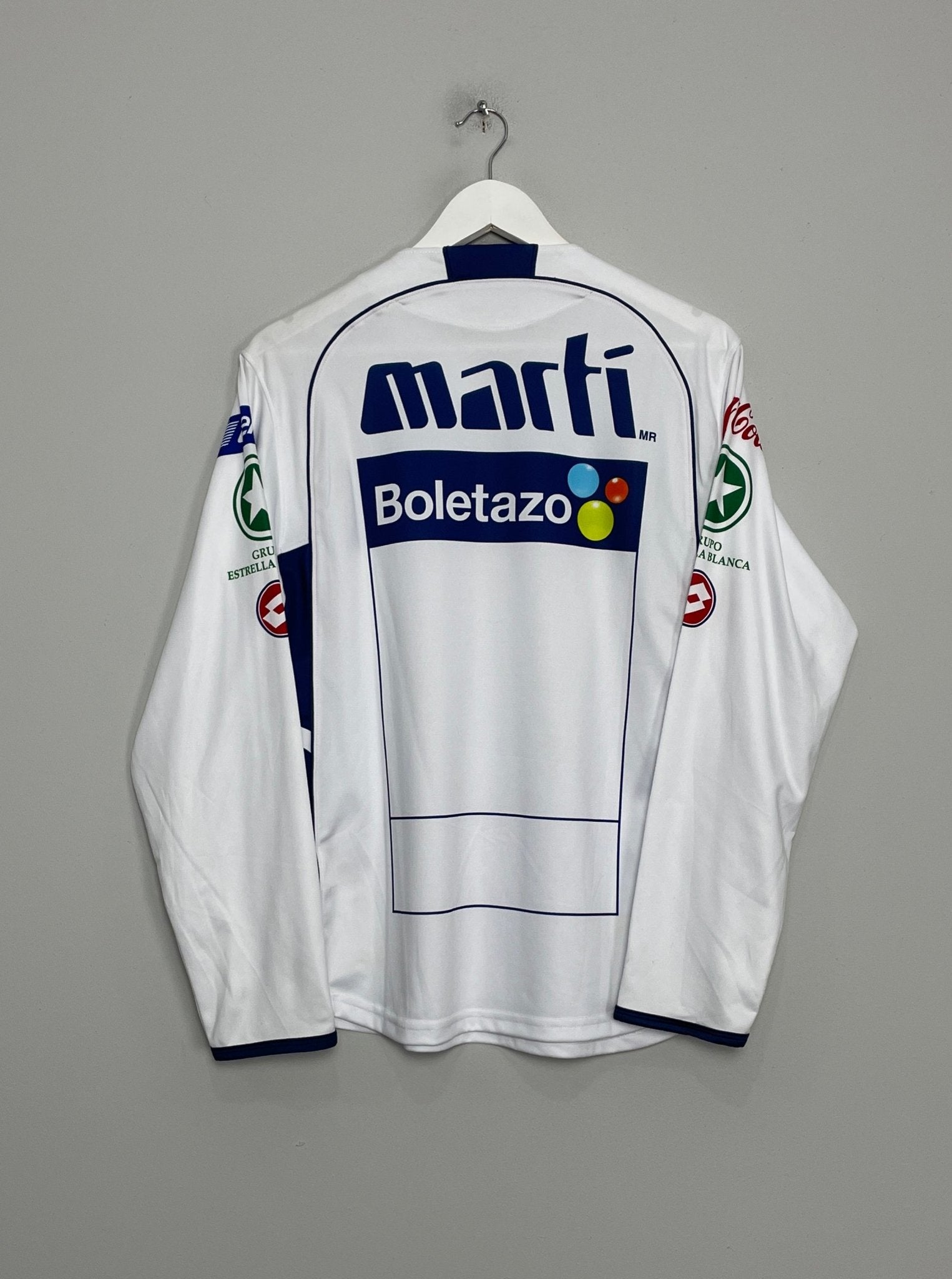 Shop 2005/06 UNAM PUMAS L/S HOME SHIRT (S) LOTTO, classic football shirts, vintage football shirts & retro soccer jerseys at Cult Kits