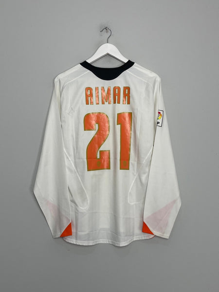 2005/06 VALENCIA AIMAR #21 L/S HOME SHIRT (M) NIKE – Cult Kits