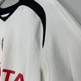 Shop 2005/06 VALENCIA AIMAR #21 L/S HOME SHIRT (M) NIKE, classic football shirts, vintage football shirts & retro soccer jerseys at Cult Kits