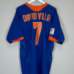 2005/06 VALENCIA DAVID VILLA 7 AWAY SHIRT (XL) NIKE - Cult Kits - XL - Buy Vintage Football Shirts, Authentic Retro Football Shirts For Sale, Classic Football Shirts & Soccer Jersey