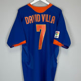 2005/06 VALENCIA DAVID VILLA 7 AWAY SHIRT (XL) NIKE - Cult Kits - XL - Buy Vintage Football Shirts, Authentic Retro Football Shirts For Sale, Classic Football Shirts & Soccer Jersey