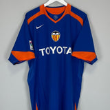 2005/06 VALENCIA DAVID VILLA 7 AWAY SHIRT (XL) NIKE - Cult Kits - XL - Buy Vintage Football Shirts, Authentic Retro Football Shirts For Sale, Classic Football Shirts & Soccer Jersey