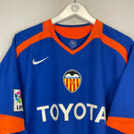 2005/06 VALENCIA DAVID VILLA 7 AWAY SHIRT (XL) NIKE - Cult Kits - XL - Buy Vintage Football Shirts, Authentic Retro Football Shirts For Sale, Classic Football Shirts & Soccer Jersey