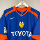 2005/06 VALENCIA DAVID VILLA 7 AWAY SHIRT (XL) NIKE - Cult Kits - XL - Buy Vintage Football Shirts, Authentic Retro Football Shirts For Sale, Classic Football Shirts & Soccer Jersey