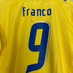 Shop 2005/06 VILLARREAL FRANCO #9 HOME SHIRT (L) PUMA, classic football shirts, vintage football shirts & retro soccer jerseys at Cult Kits