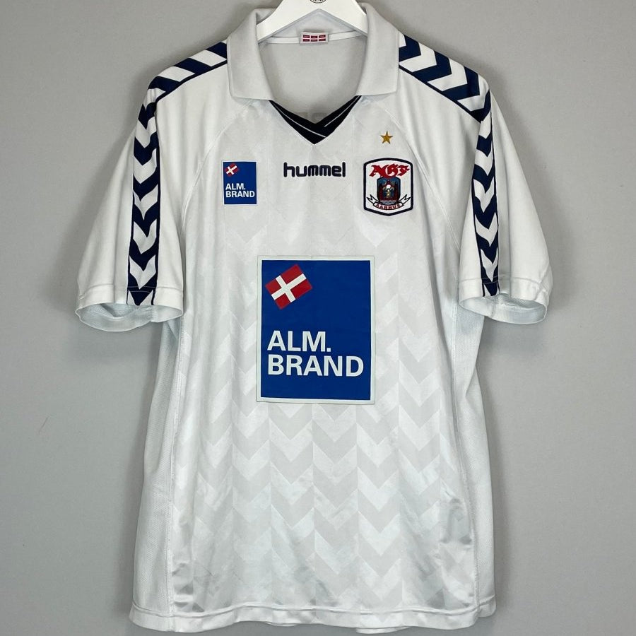 2005/07 AGF AARHUS HOME SHIRT (XXL) HUMMEL - Cult Kits - XXL - Buy Vintage Football Shirts, Authentic Retro Football Shirts For Sale, Classic Football Shirts & Soccer Jersey