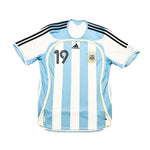 Buy 2005/07 Argentina Messi 19 Home Shirt (M) Adidas ~ Free worldwide shipping ~ Authentic Vintage Football Shirts from Cult Kits