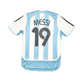 Buy 2005/07 Argentina Messi 19 Home Shirt (M) Adidas ~ Free worldwide shipping ~ Authentic Vintage Football Shirts from Cult Kits