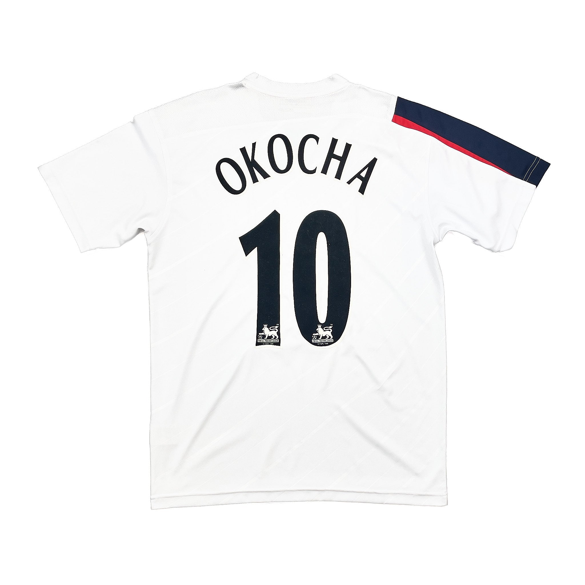 Buy 2005/07 Bolton Okocha 10 Home Shirt (M) Reebok ~ Free worldwide shipping available ~ Authentic Vintage Football Shirts from Cult Kits