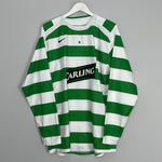 Shop 2005/07 CELTIC L/S HOME SHIRT (L) NIKE, classic football shirts, vintage football shirts & retro soccer jerseys at Cult Kits
