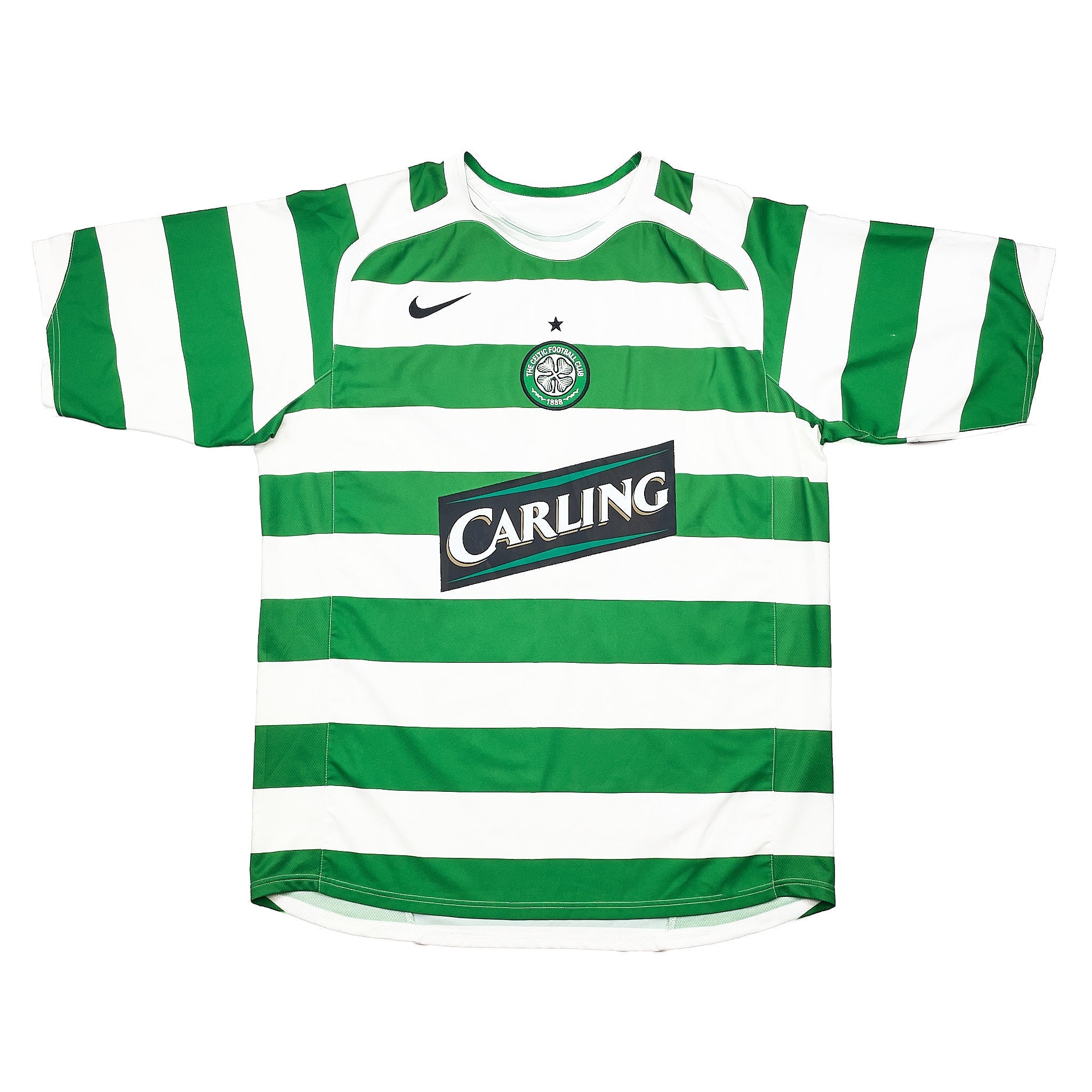 Buy 2005/07 Celtic Nakamura 25 Home Shirt (L) Nike ~ Free worldwide shipping available ~ Authentic Vintage Football Shirts from Cult Kits