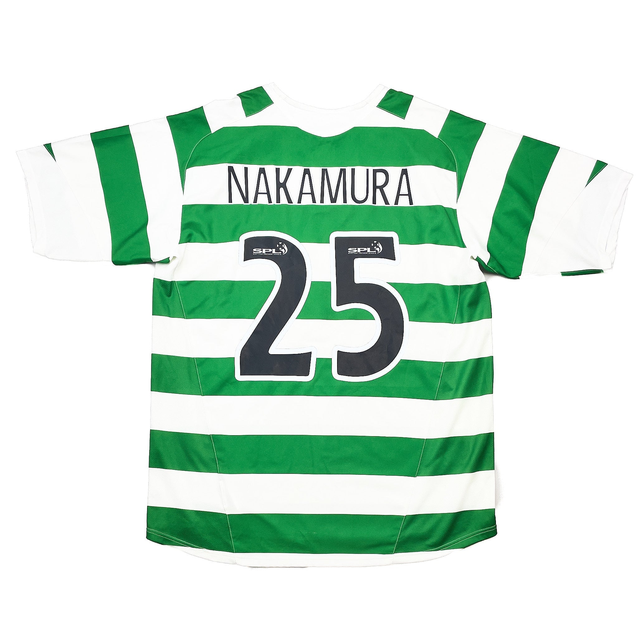 Buy 2005/07 Celtic Nakamura 25 Home Shirt (L) Nike ~ Free worldwide shipping available ~ Authentic Vintage Football Shirts from Cult Kits